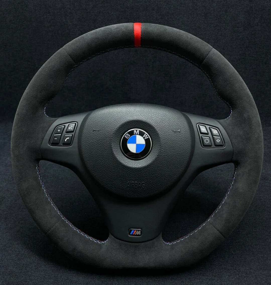 BMW E90 FLAT BOTTOM STEERING WHEEL