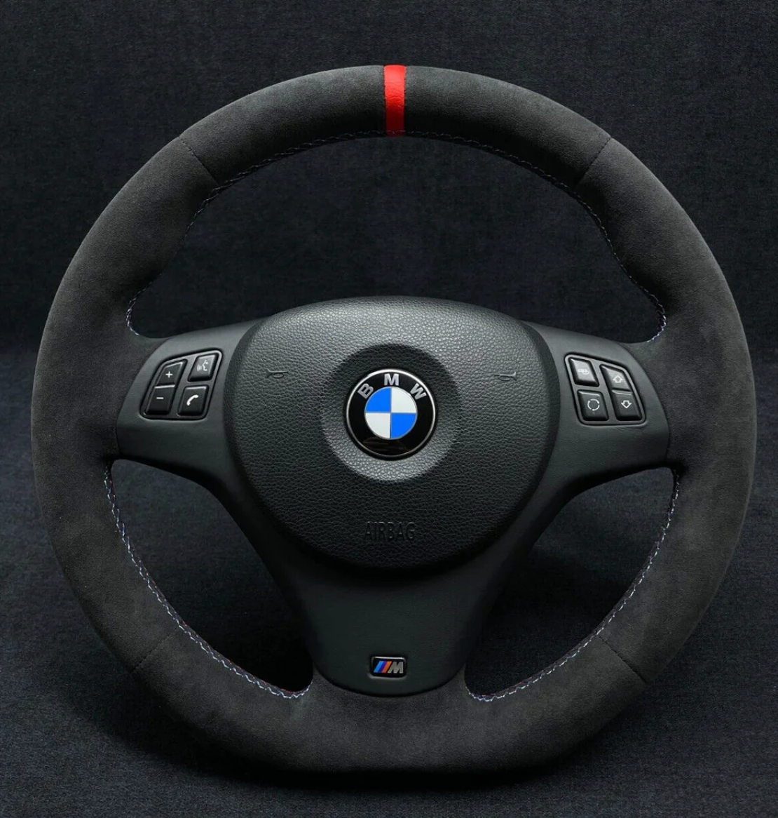 BMW E90 FLAT BOTTOM STEERING WHEEL
