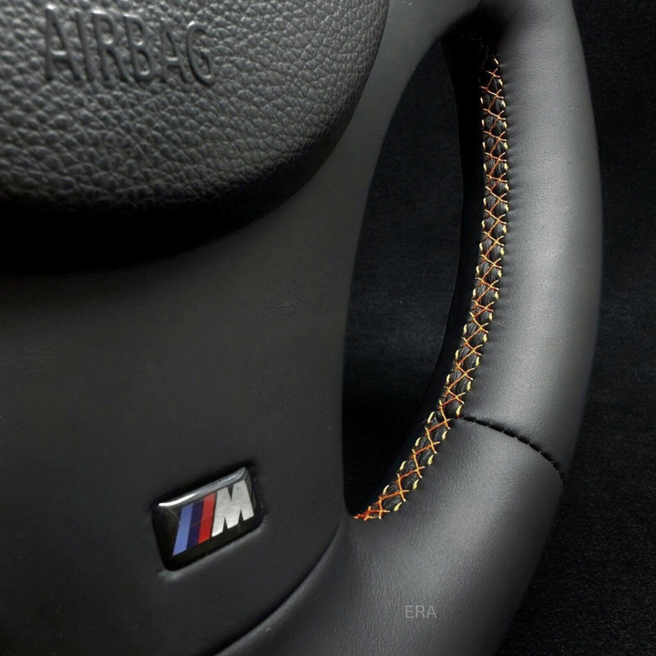 BMW E9X-E8X NAPPA / ORANGE STITCHING / LEATHER TRIM