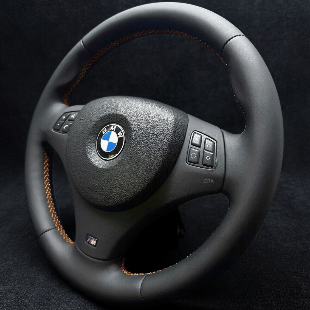 BMW E9X-E8X NAPPA / ORANGE STITCHING / LEATHER TRIM