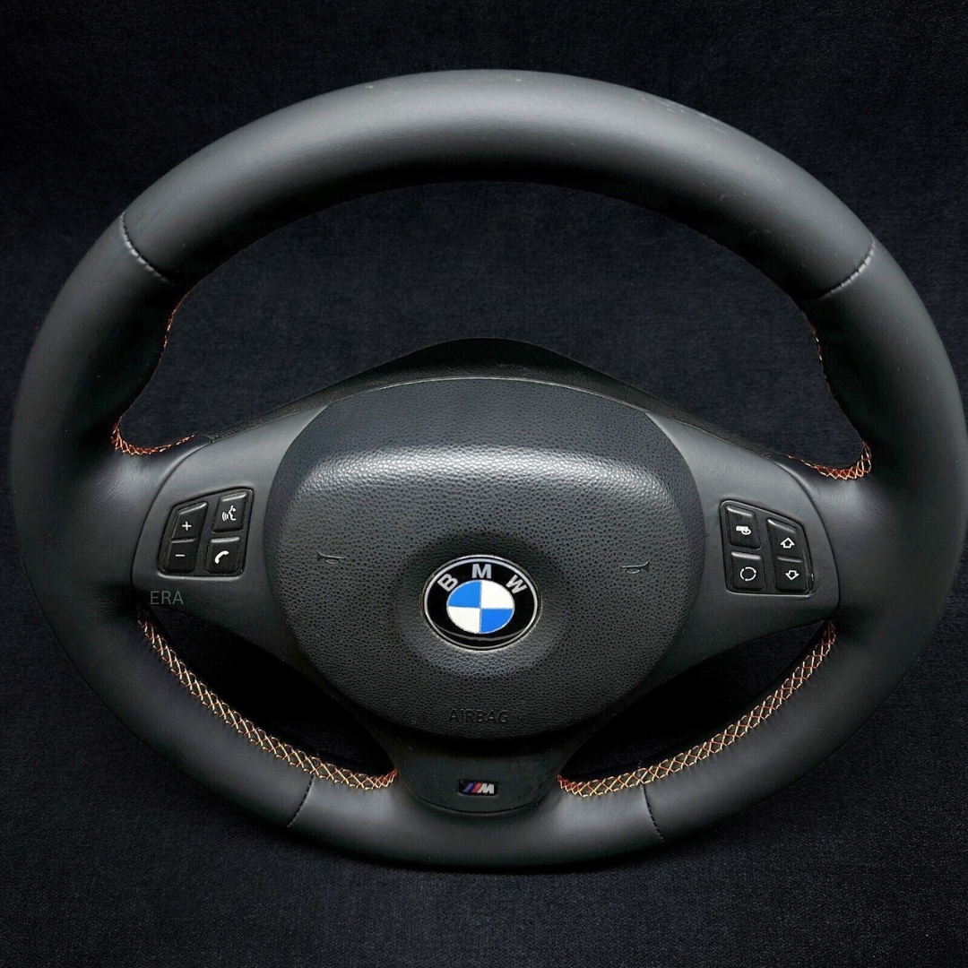 BMW E9X-E8X NAPPA / ORANGE STITCHING / LEATHER TRIM