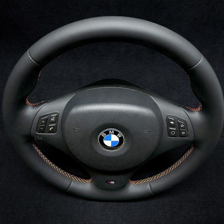 BMW E9X-E8X NAPPA / ORANGE STITCHING / LEATHER TRIM