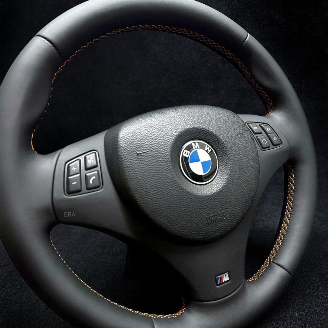 BMW E9X-E8X NAPPA / ORANGE STITCHING / LEATHER TRIM