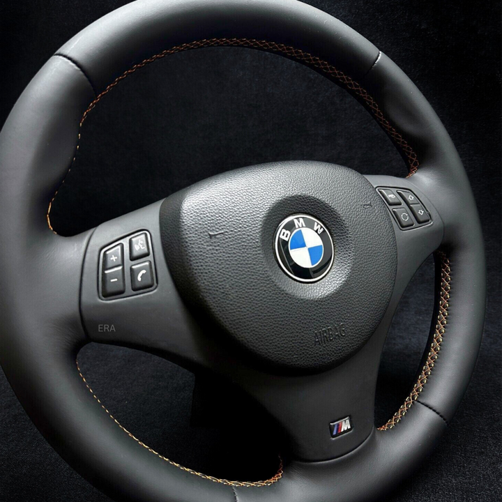 BMW E9X-E8X NAPPA / ORANGE STITCHING / LEATHER TRIM