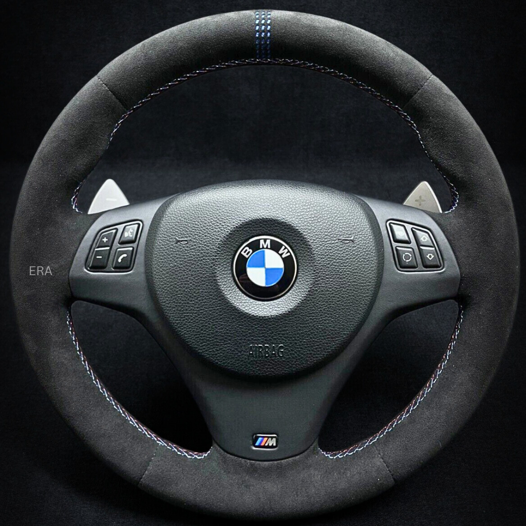 BMW E90 E92 E93 E81 E87 M3 M1 I DCT PADDLE ALCANTARA STEERING
