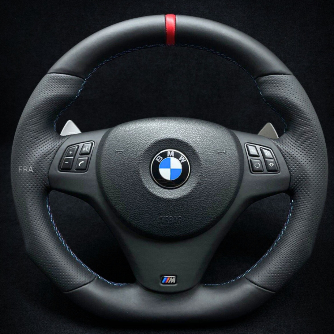 RED STRIPE / M STITCHING / LEATHER TRIM / DCT PADDLES / SHAPED