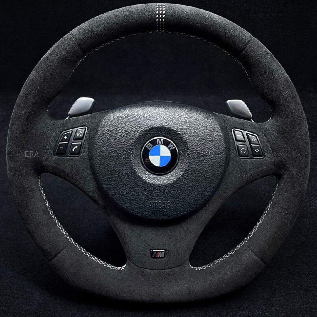 bmw e90 e91 e92 e93 e81 e82 e83 e87 e88 steering wheel CS alcantara leather
