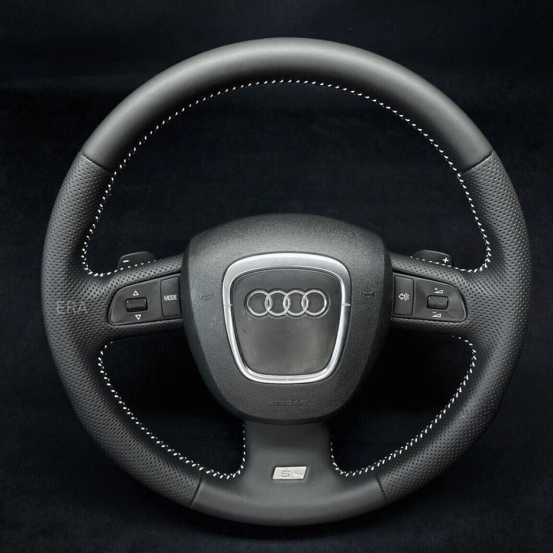 Audi leather trim shift paddles