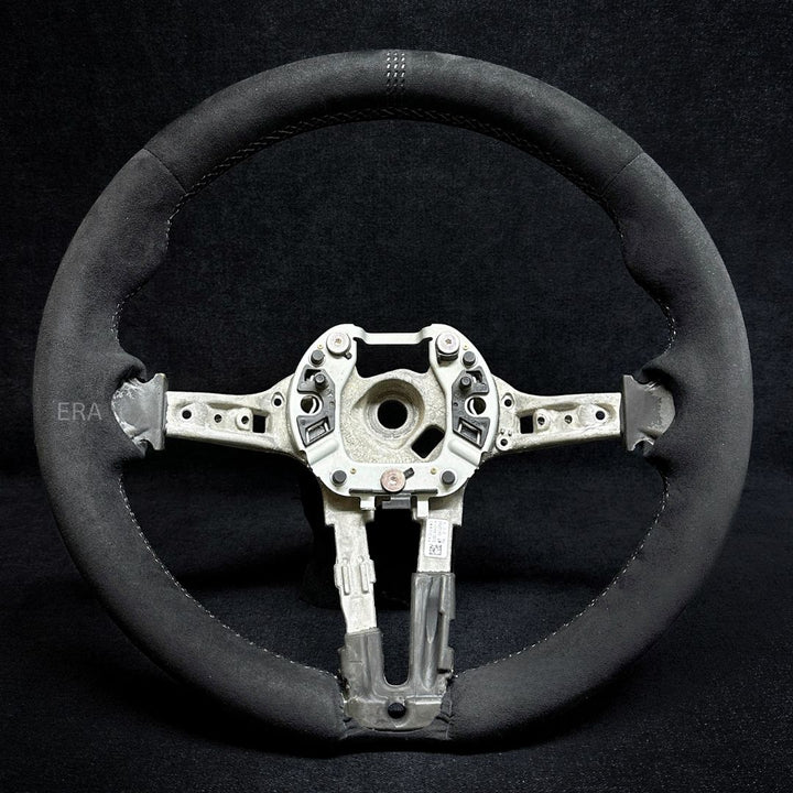 Bmw steering wheel alcantara
