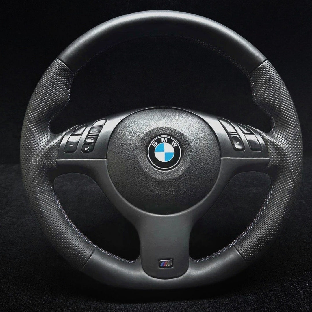 BMW CUSTOM MADE E46 STEERING WHEEL NAPPA LEATHER