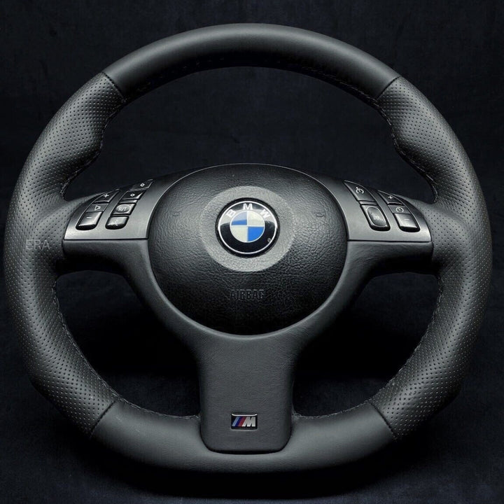 bmw custom made steering wheel e46 m3 nappa leather