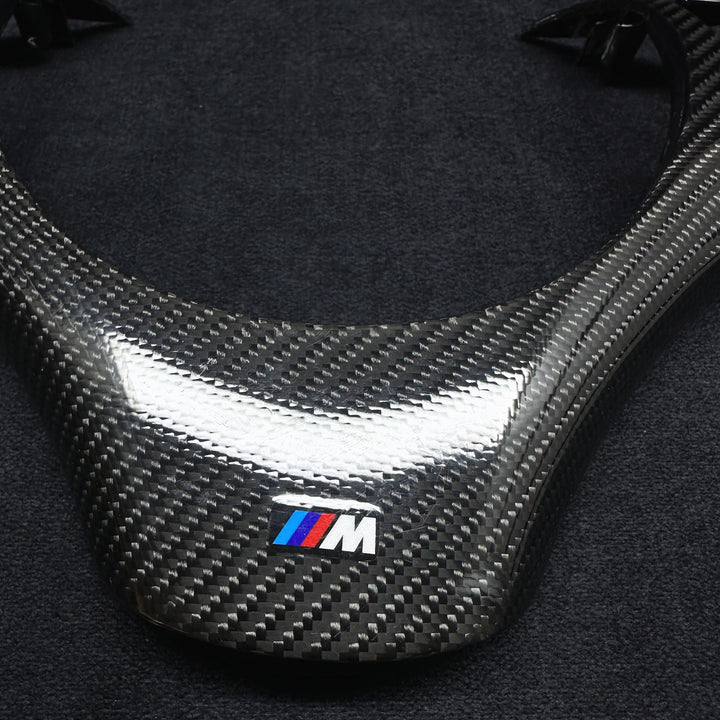BMW E9X-E8X CARBON STYLE STEERING WHEEL TRIM