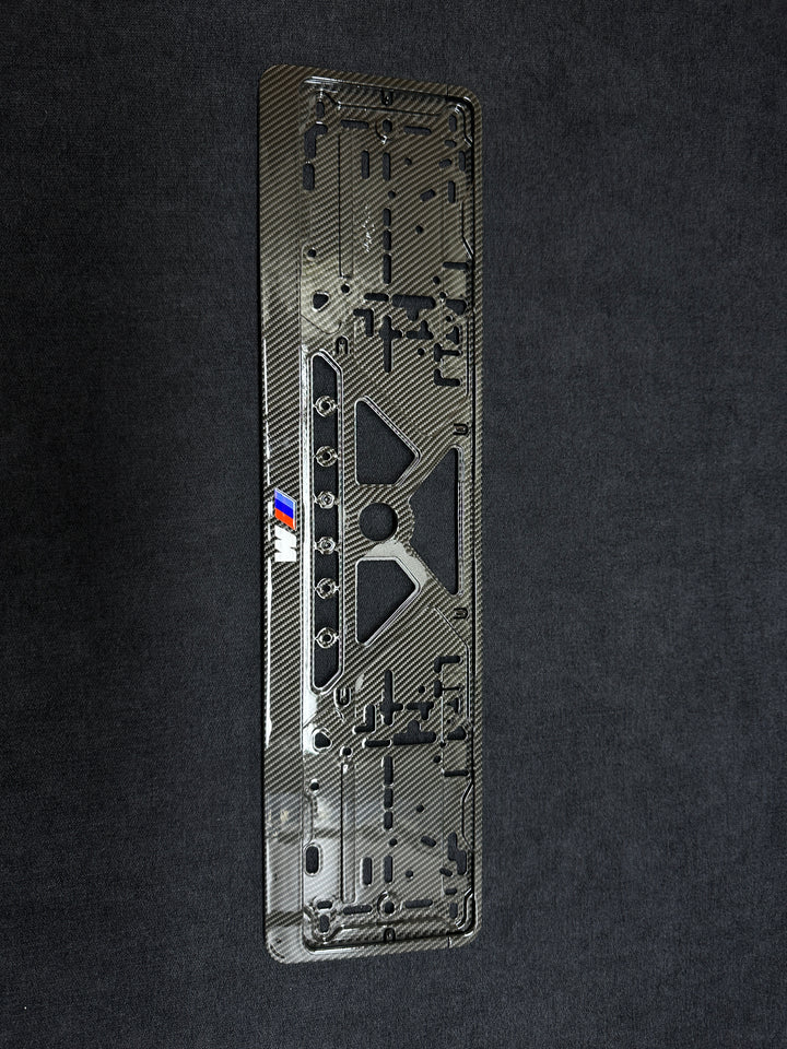 CARBON STYLE LICENSE PLATE FOR BMW