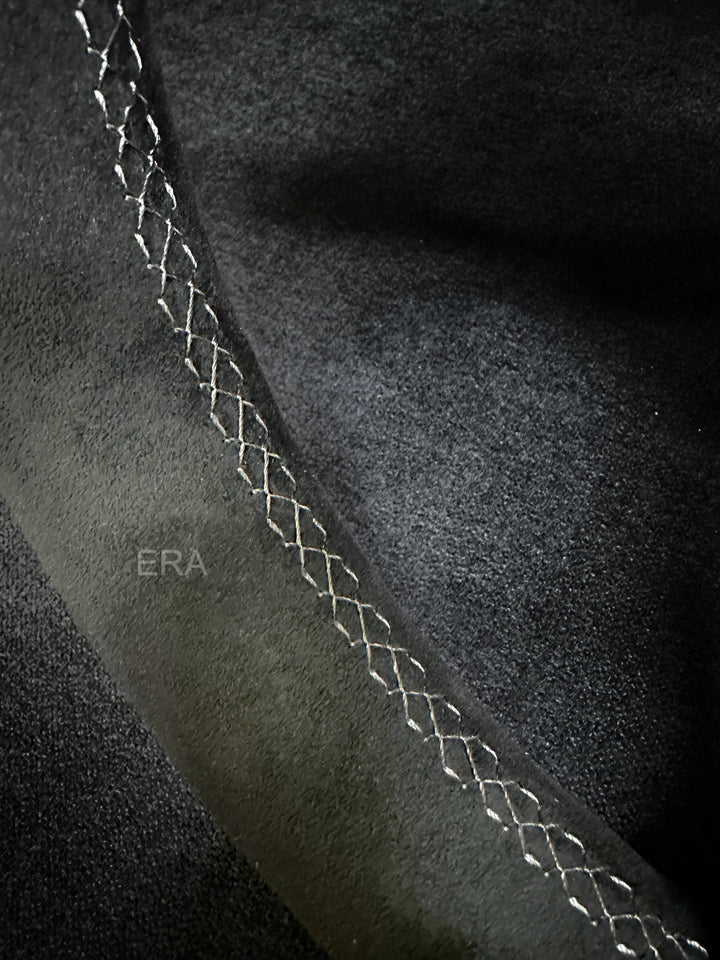 BMW F-SERIES ALCANTARA / GRAY LASER STRIPES / GRAY STITCHING