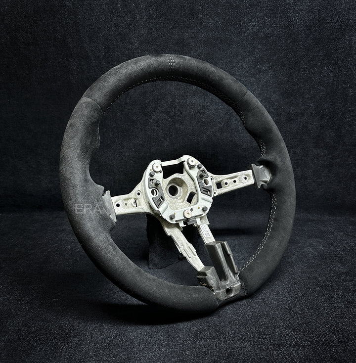 BMW F-SERIES ALCANTARA / GRAY LASER STRIPES / GRAY STITCHING