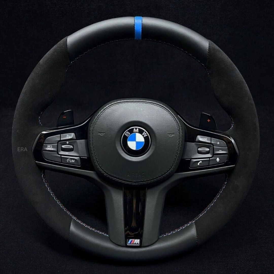 BMW G-SERIES NAPPA-ALCANTARA / BLUE STRIPE