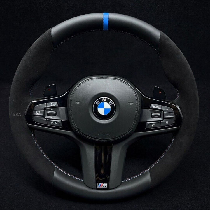 BMW G-SERIES NAPPA-ALCANTARA / BLUE STRIPE