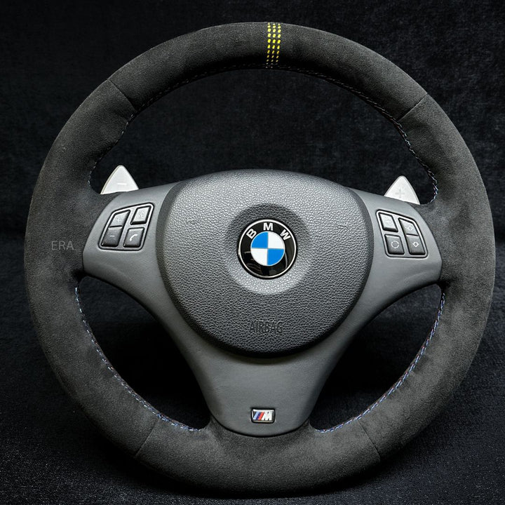 BMW E90 steering wheel alcantara