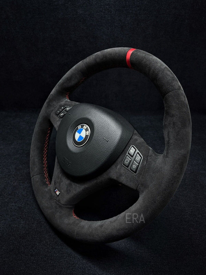 bmw hand stitched steering wheel for e82