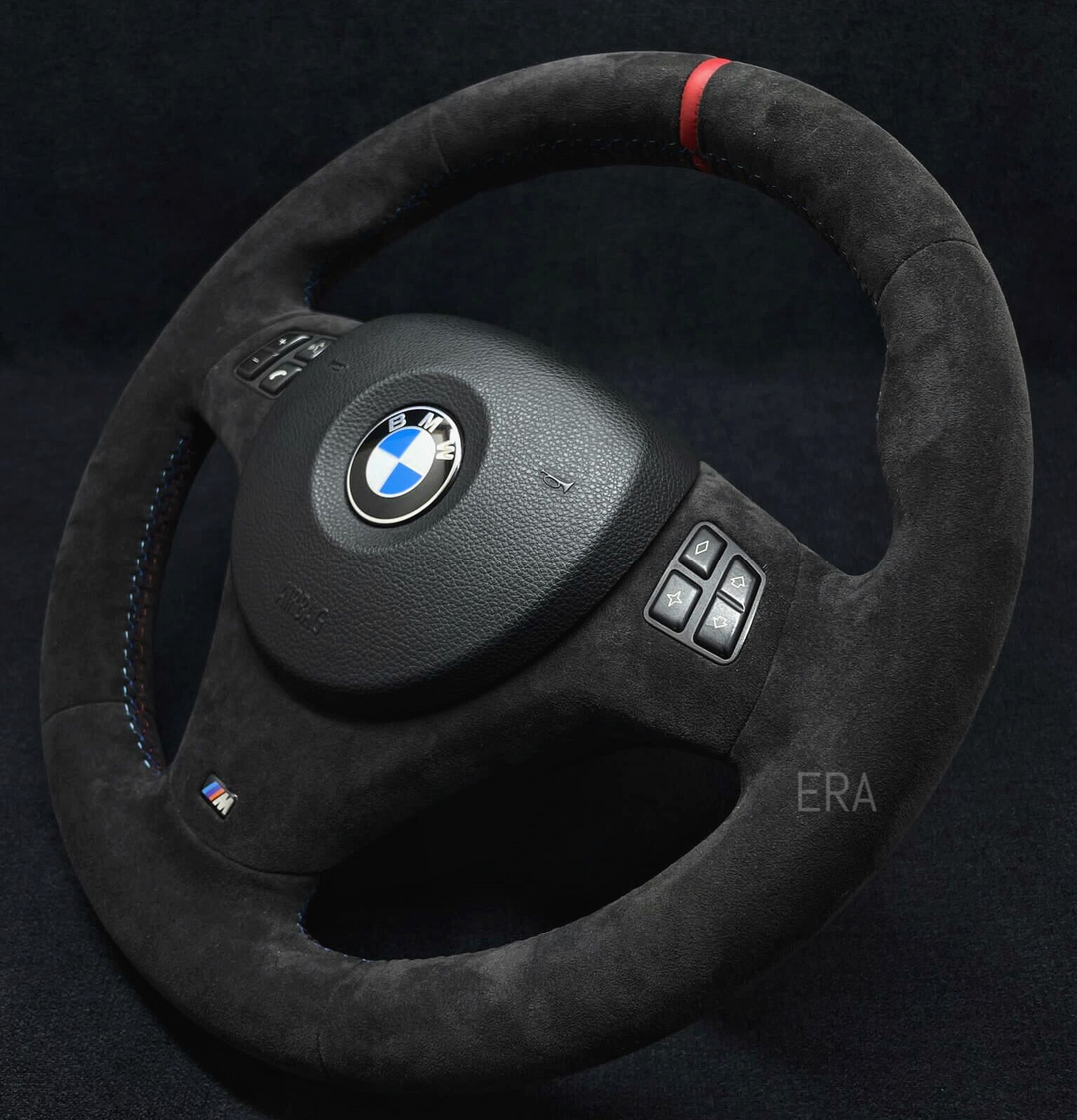 BMW E9X-E8X ALCANTARA / RED STRIPE / M STITCHING / ALCANTARA TRIM