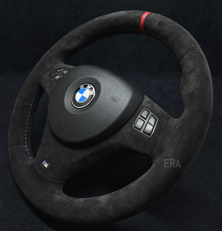 BMW E9X-E8X ALCANTARA / RED STRIPE / M STITCHING / ALCANTARA TRIM
