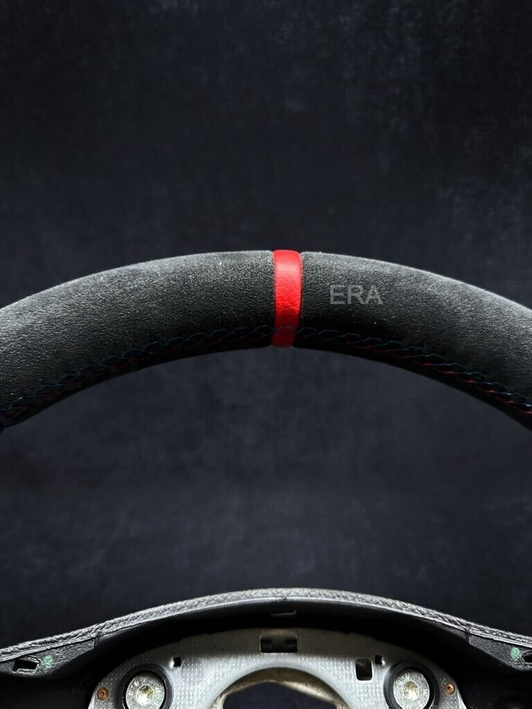 BMW E9X-E8X ALCANTARA / RED STRIPE / M-STITCHING