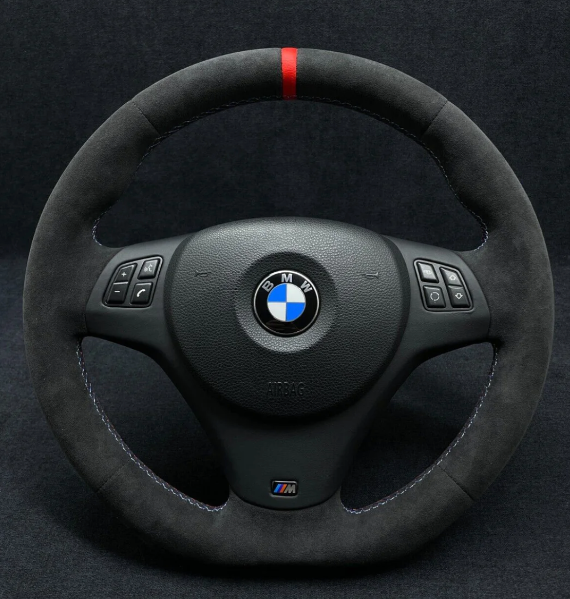 BMW E90 FLAT BOTTOM STEERING WHEEL 