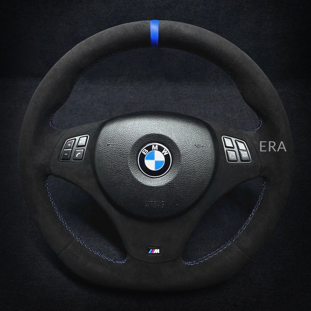 Alcantara steering wheel cover for Bmw E81 E82 E87 E88