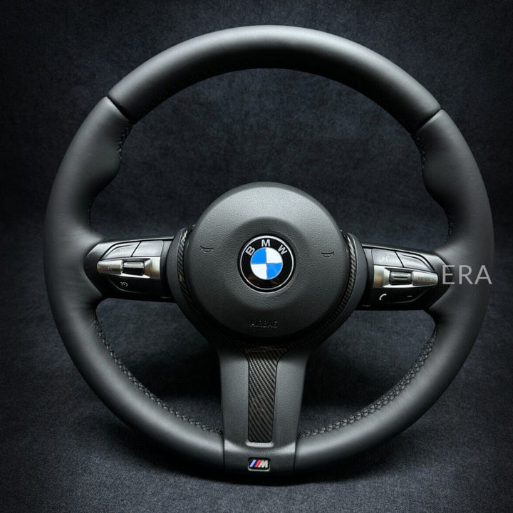 BMW F-SERIES NAPPA / BLACK STITCHING / CARBON STYLE MIDDLE TRIM