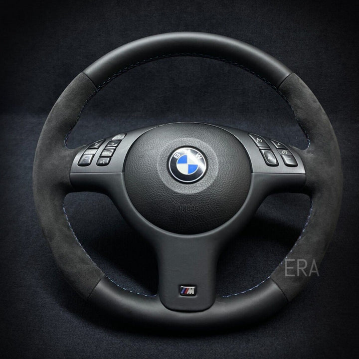 custom made bmw e46 steering wheel