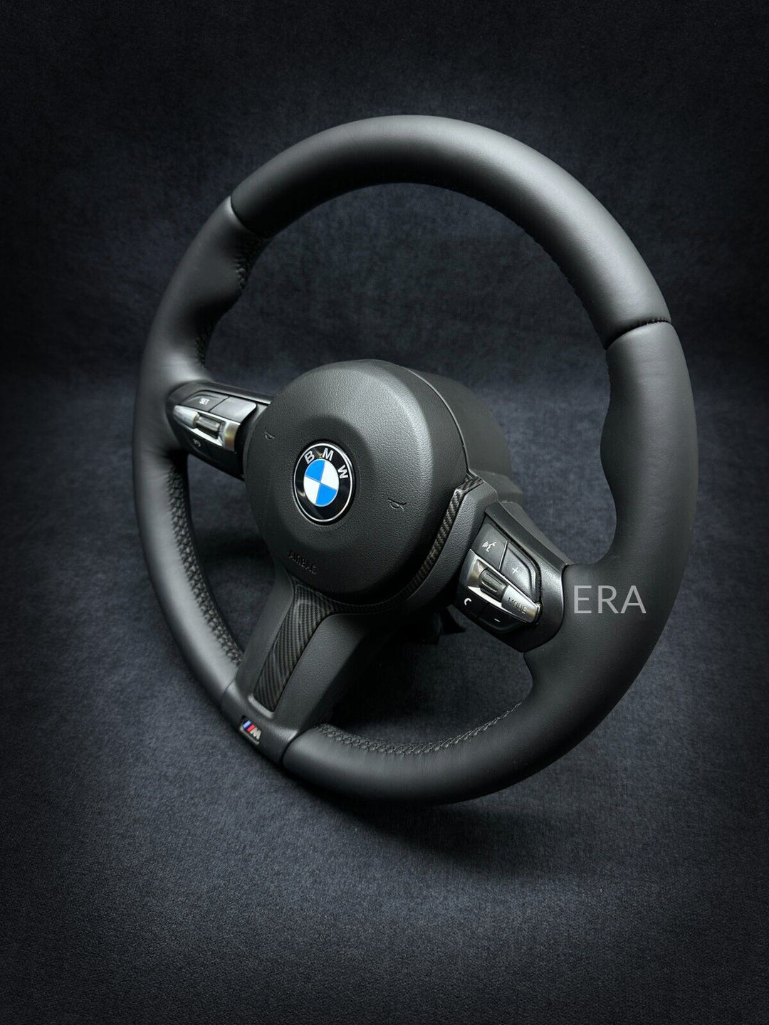 BMW F-SERIES NAPPA / BLACK STITCHING / CARBON STYLE MIDDLE TRIM