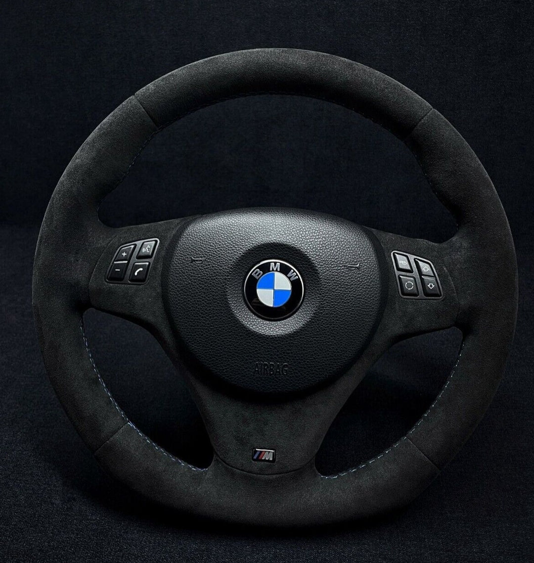 BMW E90 FLAT BOTTOM STEERING WHEEL