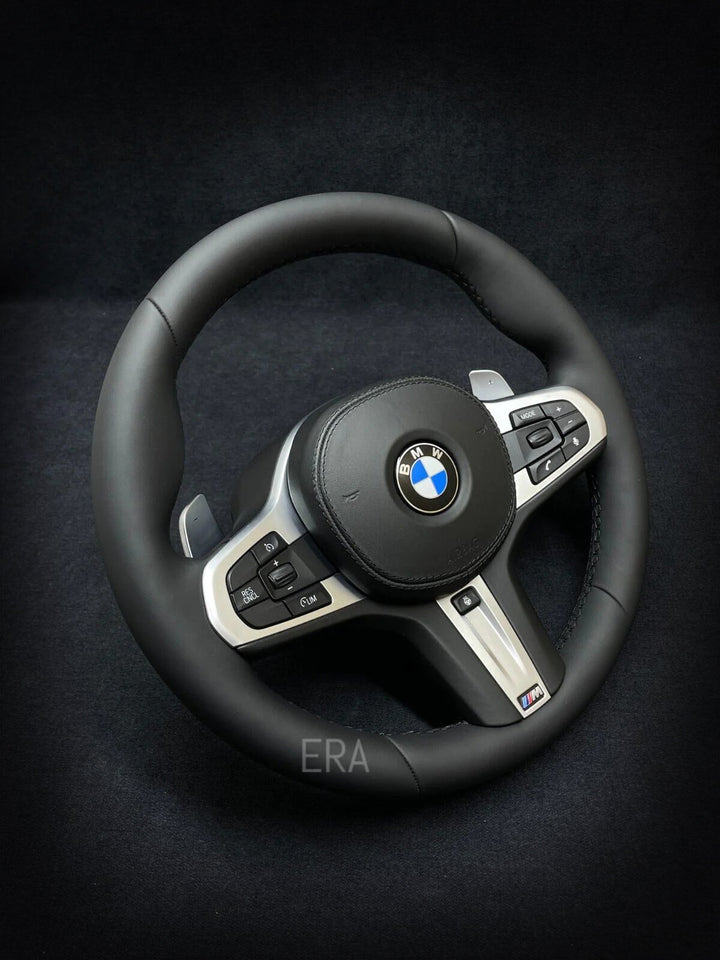 BMW G-SERIES NAPPA / BLACK STITCHING./ SHIFT PADDLES / HEATED