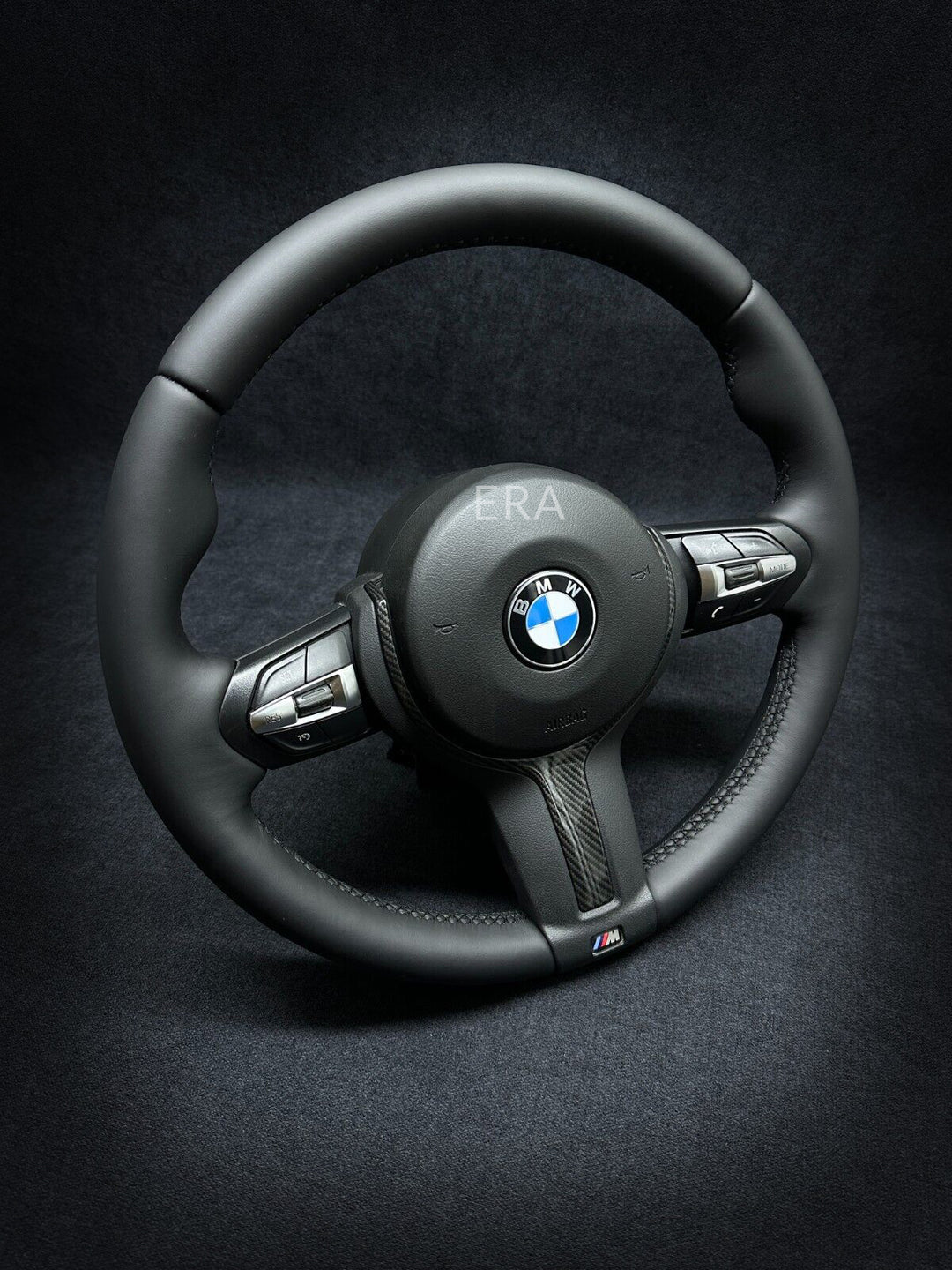 BMW F-SERIES NAPPA / BLACK STITCHING / CARBON STYLE MIDDLE TRIM