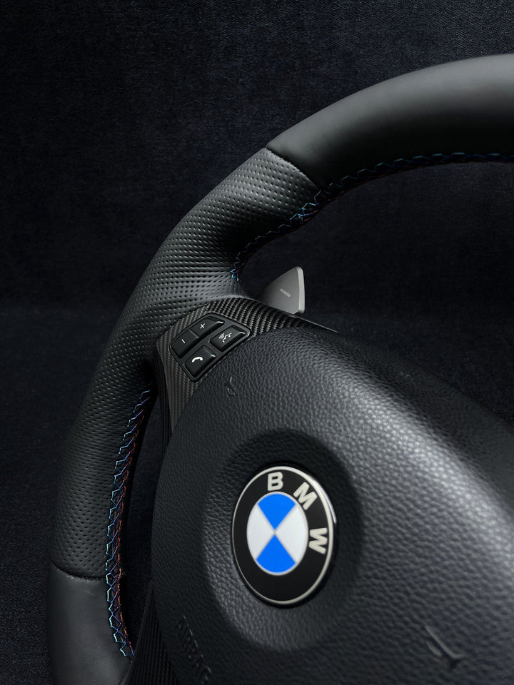 BMW NEW LEATHER STEERING WHEEL