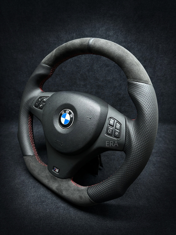 BMW ALCANTARA TOP BOTTOM STEERING WHEEL