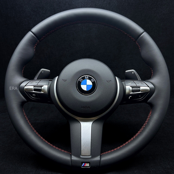 BMW F-SERIES NAPPA / RED STITCHING / SHIFT PADDLES
