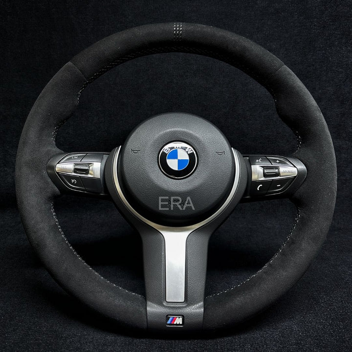 BMW F-SERIES ALCANTARA / GRAY LASER STRIPES / GRAY STITCHING