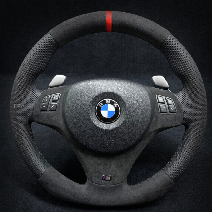 BMWE91, E92, E93, E81 E82 E87 E88 E90 E91 E92 E93 E84 steering wheel alcantara leather