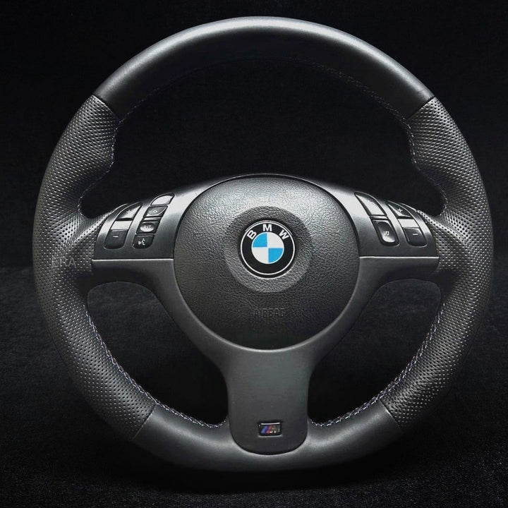 BMW CUSTOM MADE E46 STEERING WHEEL NAPPA LEATHER