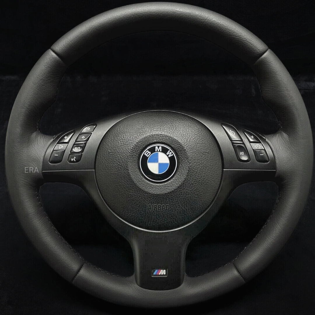 BMW E46 E39 NAPPA LEATHER STEERING WHEEL