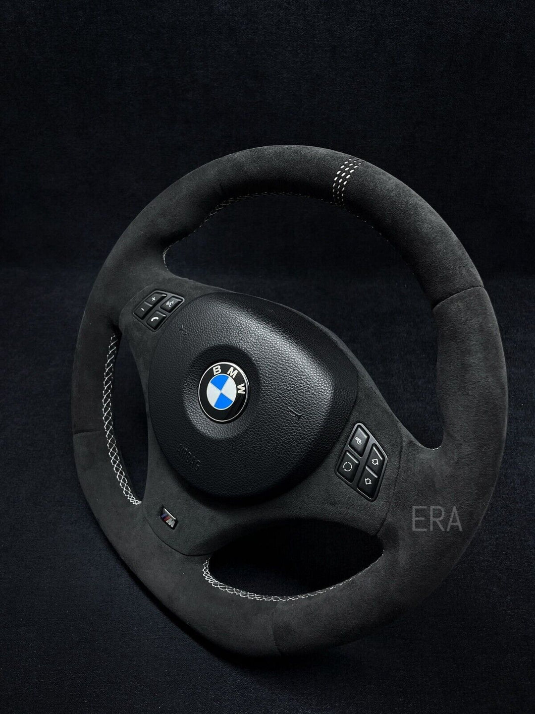 BMW E90 E92 E93 E82 E84 steering wheel  M cs alcantara flat bottom  CUSTOM MADE M PERFORMANCE 