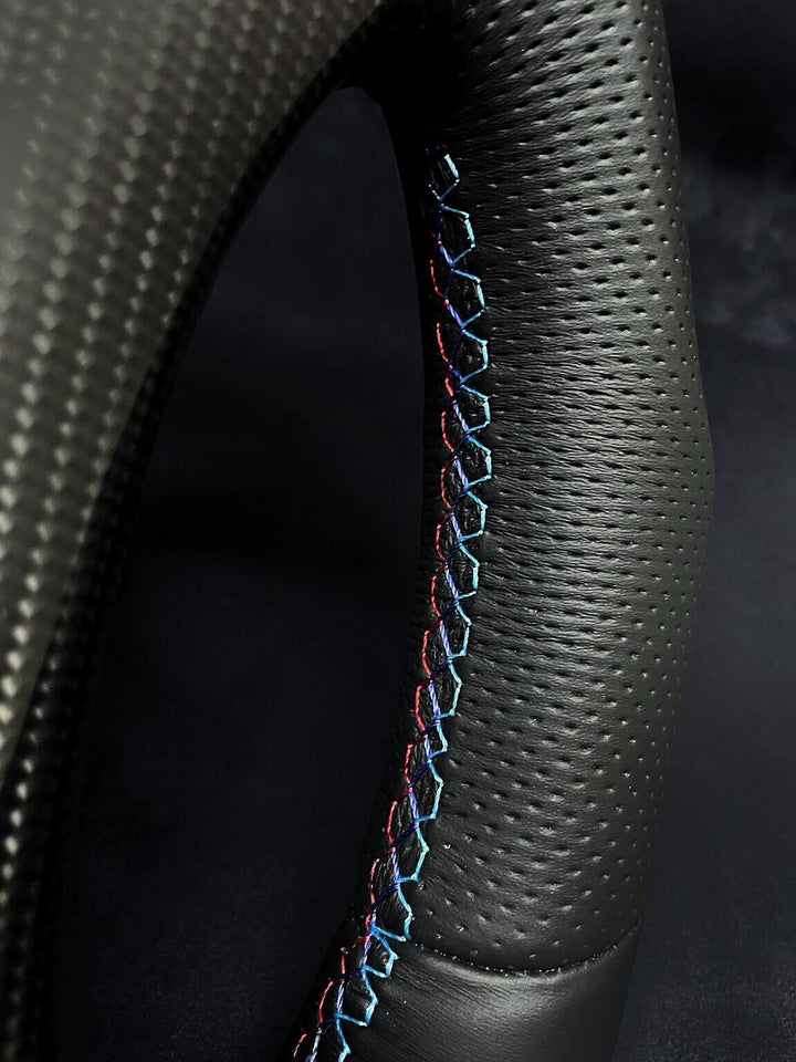 BMW E9X-E8X NAPPA-PERFORATED LEATHER M STITCHING