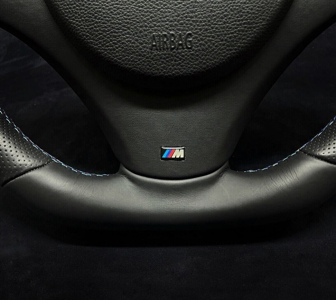 BMW E9X-E8X NAPPA-PERFORATED LEATHER blue stripe m performance