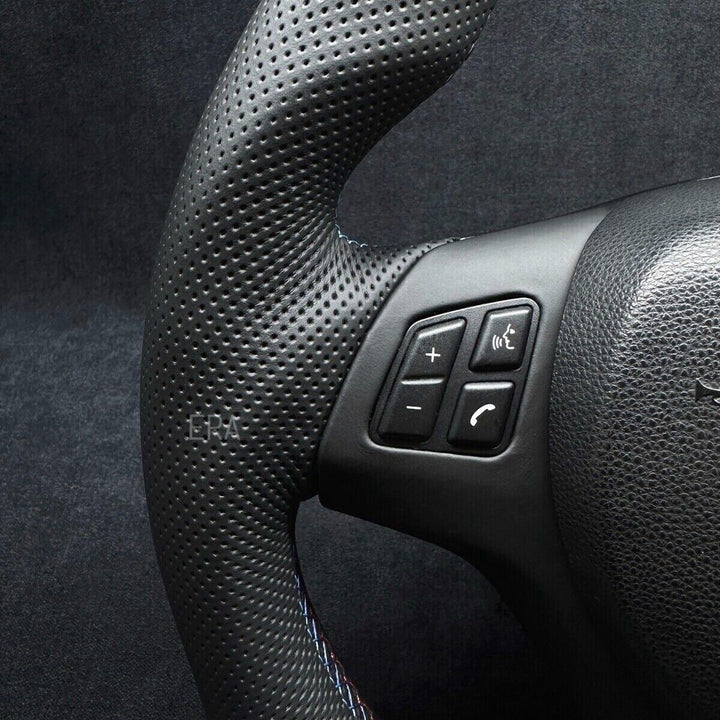 BMW E9X-E8X NAPPA-PERFORATED  M STITCHING LEATHER TRIM STEERING WHEEL