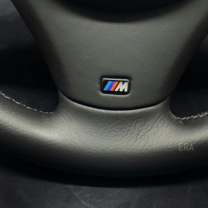 BMW E9X-E8X NAPPA-PERFORATED  M STITCHING LEATHER TRIM STEERING WHEEL NEW