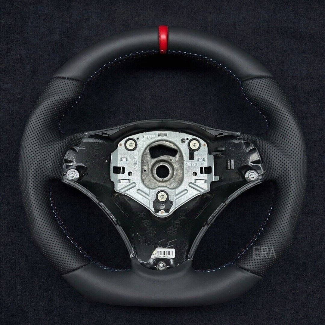 BMW E9X-E8X NAPPA-PERFORATED RED STRIPE M STITCHING 