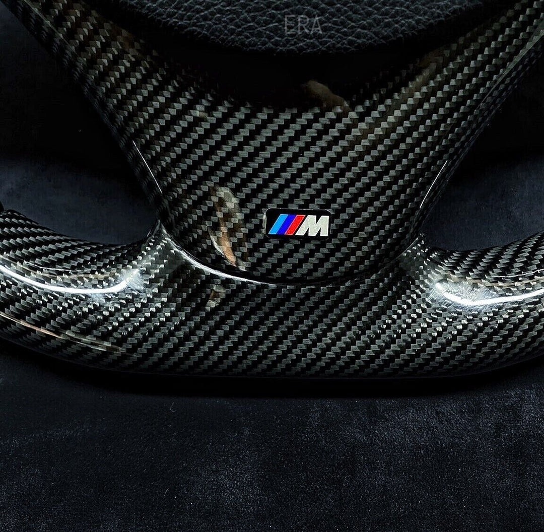 BMW E SERIES CARBON DETAILS STEERING WHEEL SHIFT PADDLES M PERFORMANCE