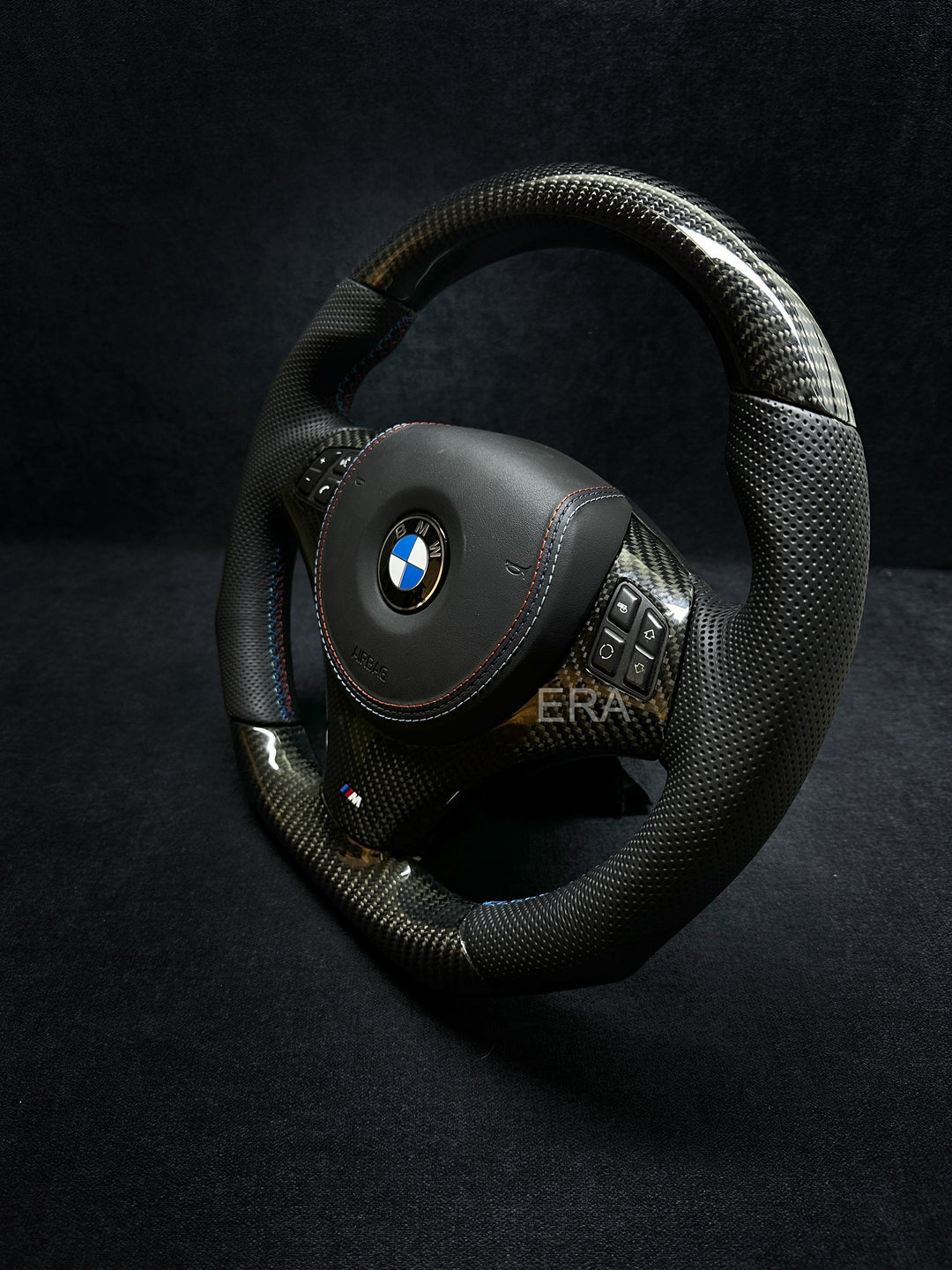 BMW steering wheel carbon m stitching AIRBAG