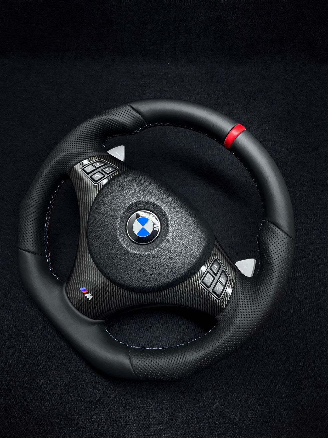 DCT CUSTOM MADE STEERING WHEEL FOR E90